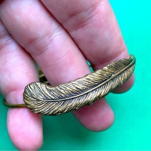 Alex and Ani feather bracelet